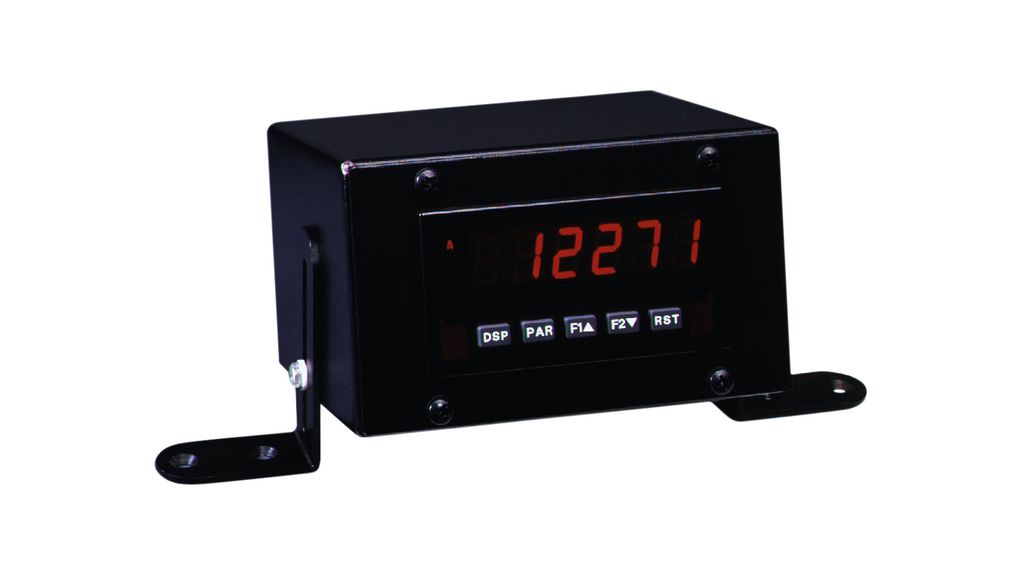 Gehäuse IP65/NEMA 4 für 1/8 DIN-Einbaumessgeräte, Stahl, 140 x 83 mm